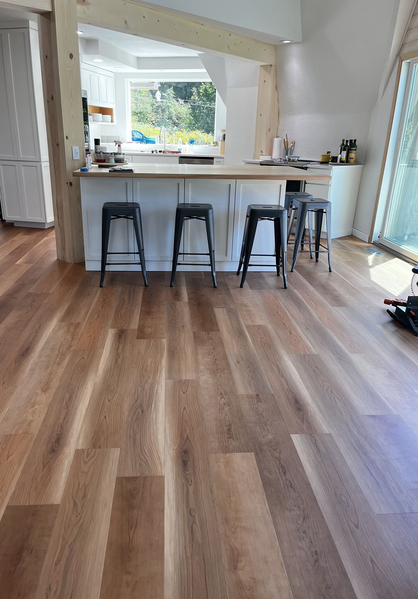 576 sq/ft of Gaia Luxury Vinyl Flooring