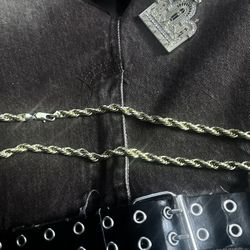 14k rope chain 
