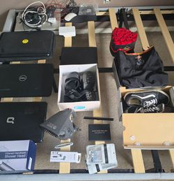 Diverse collection of electronics, apparel and more!!
