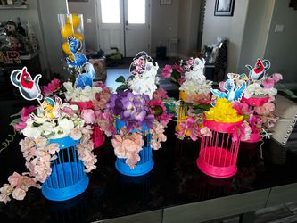 Rio centerpieces
