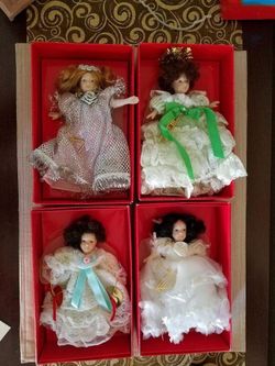 Christmas Choir Doll Ornaments