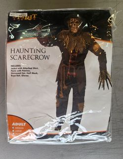 Haunting Scarecrow Adult Halloween Costume