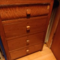 Antique Quarter Sawn Oak Dresser