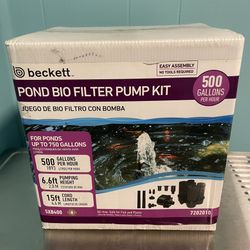 New Never Used Pond/tank Pump