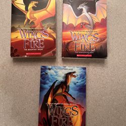 Wings of Fire fantasy novel series by Tui T. Sutherland.