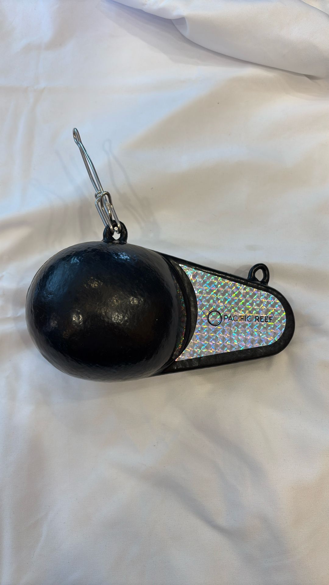 PacificReef Downrigger Weight - 12lb Oval With Fin