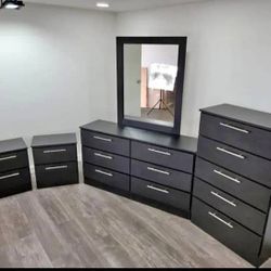 Dresser-chest-two-Nightstands 