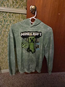 Cool Minecraft Hoddie Kids size Large