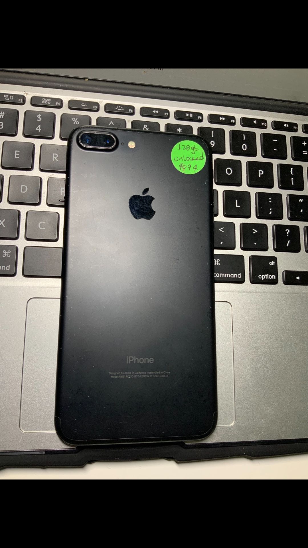 IPhone 7 Plus black color 128 gb used.Factory unlocked from Apple.Active to Tmobile,AT&T,Cricket,Metro PCs.What ever you want it.