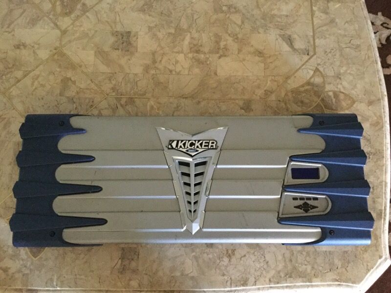 Big amp kicker sx900.4 all digital 4ch
