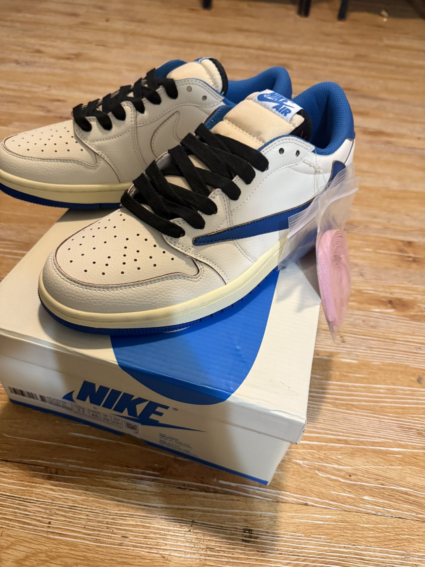 Travis Scott x Air Jordan Sail Military Blue (Size 11)