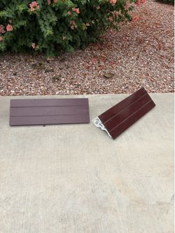 2 Wooden Wall Shelves (30” x 10”)