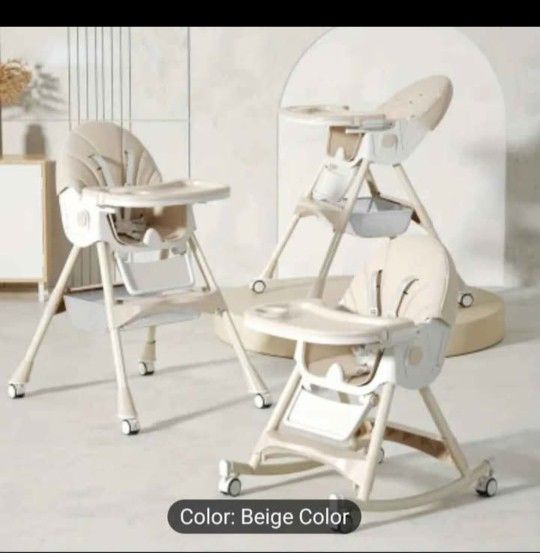 Brand new in box 📦 Beige 6-in-1 high chair