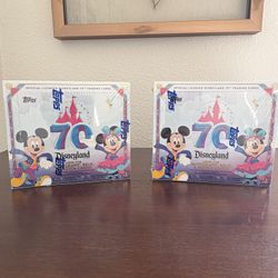 Topps Disneyland 70th Anniversary Park Exclusive Hobby Box