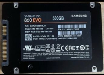 Samsung 860 Evo 500gb SSD