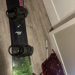 Burton Mod Fish 161 Snowboard 