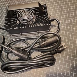 67.2V 10A Battery Charger for Sur Ron X LightBee, Waterproof Lithium-ion Power Adapter with Cooling Fan, efficient Lithium-ion Charger