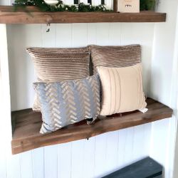 $10 for (4) Home Accent Throw Pillows