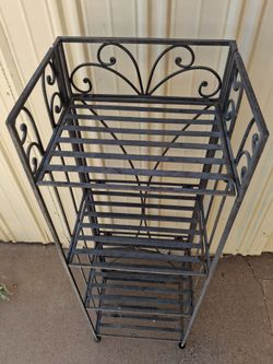Wrought Iron Plant Stand