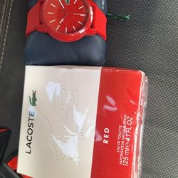 Lacoste Watch And Perfume 