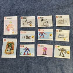 Lego Instruction Books 