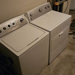 Washer And Dryer.