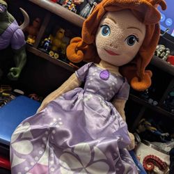 TV Character/Cartoon Disney Sofia the First Plush no tags,