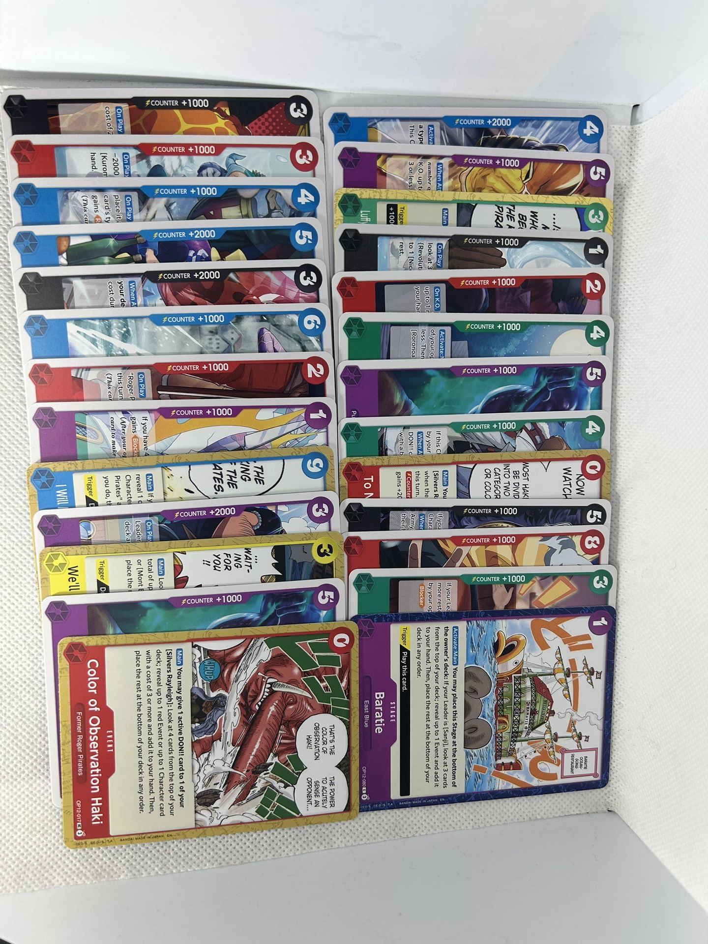 One Piece 22 Card Bundle Vol 6