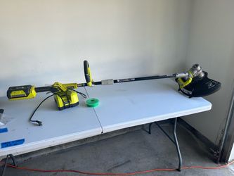 Ryobi Electric Weedwhacker and Charger