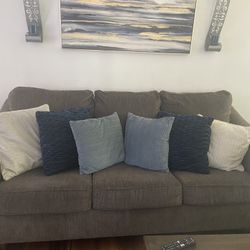 Sofa With Pull Out Bed, Loveseat & Side Chair 