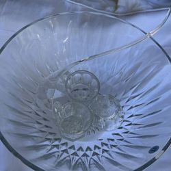 Glass Punch Bowl