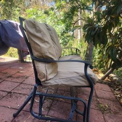 Patio Loveseat Rocker