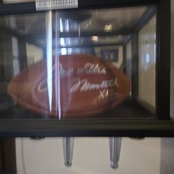 Joe Namath Signed Football