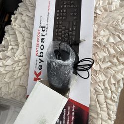 New USB Mouse And Keyboard