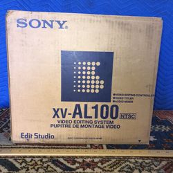 Sony XV-AL-100 Video Editing System (NIB)