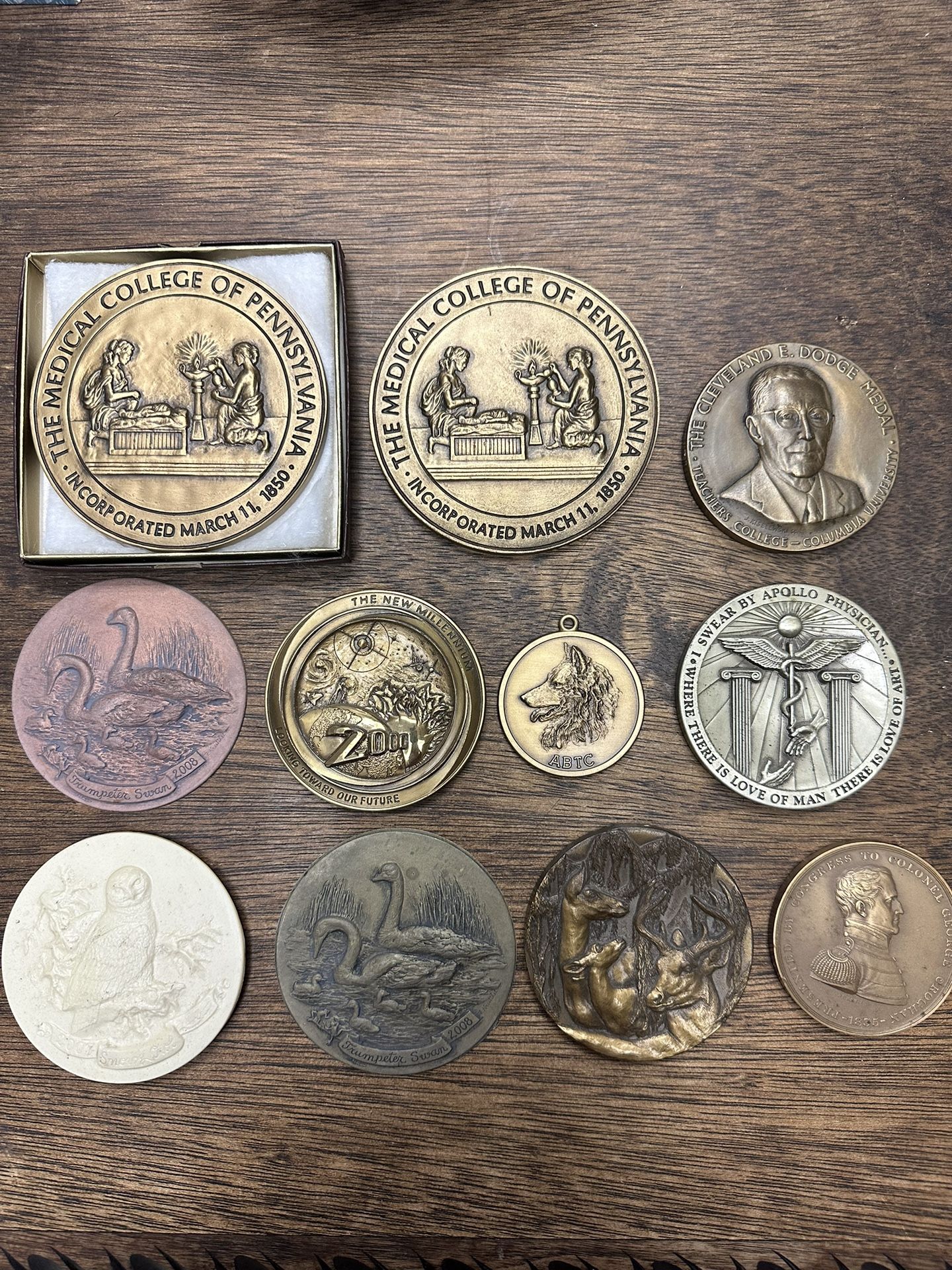Assortment Of Medallions