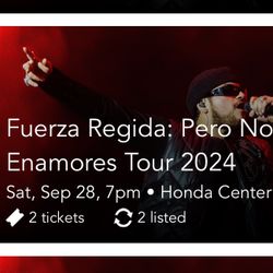 Fuerza regida Concert Tickets! 