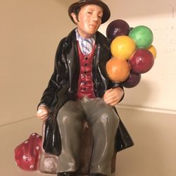 Old Ballon Man From Royal Doulton Collection