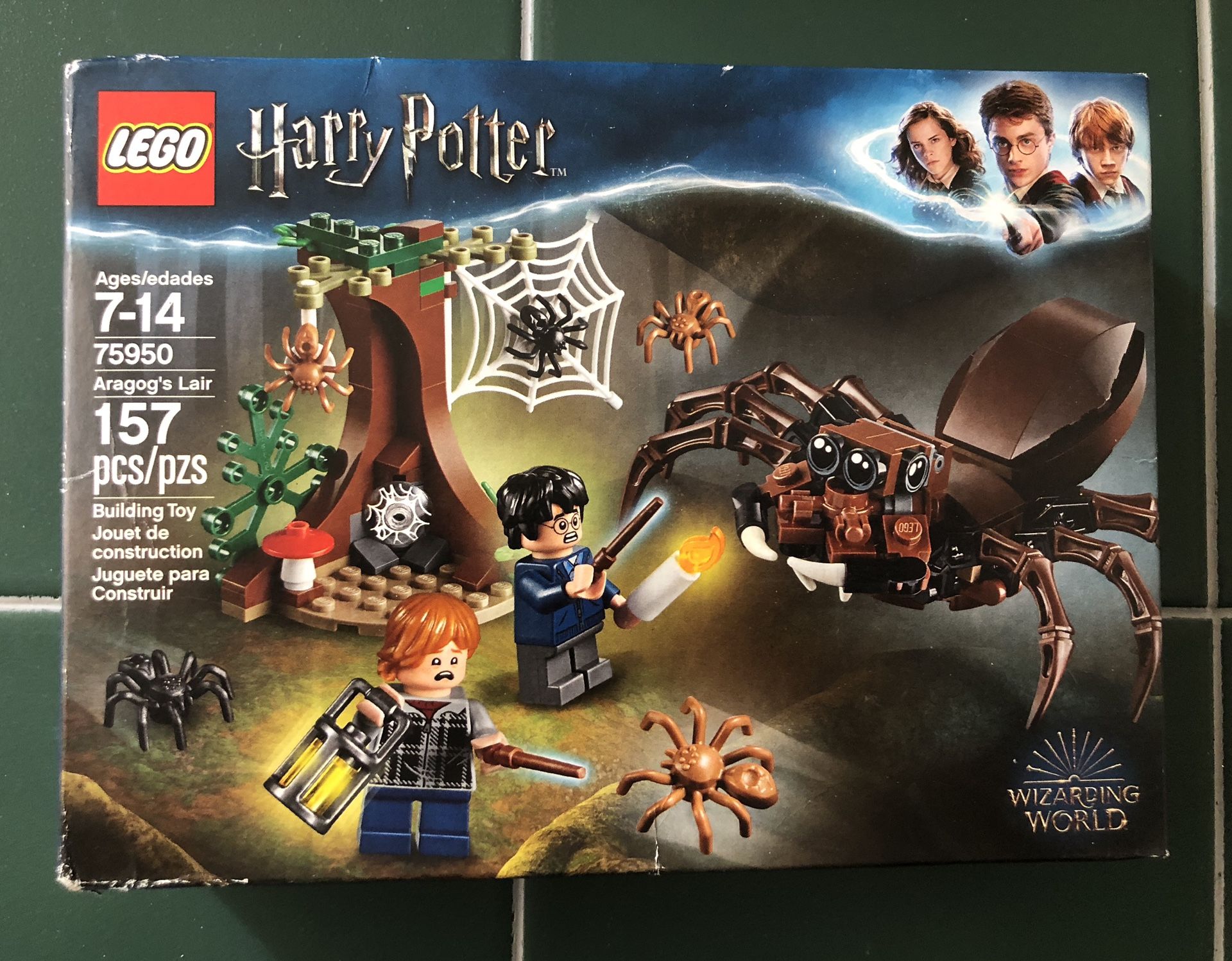 $20 Lego Harry Potter & The Chamber Of Secrets Aragog's Lair 75950