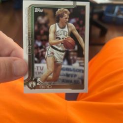 Topps Larry Bird Basketball Trading Card