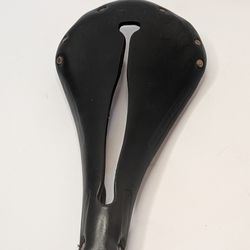 Vintage Selle Anatomica Titanico Leather Cutout 7x7mm Saddle - Made in Wisconsin