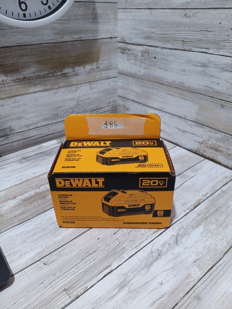20V MAX Premium Lithium-Ion 6.0Ah Battery Pack
