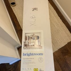 Unopened/new Brightroom expandable Closet Kit