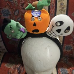 HOLLOWEEN  PLUSH WITH EYES LIGHT UP COLORFULL ONESIZE  HEADBAND 