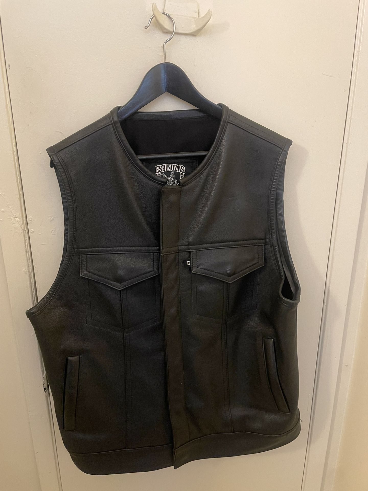 Espinozas Leather Vest