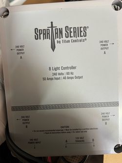 Spartan Series 8 light controller by Titan