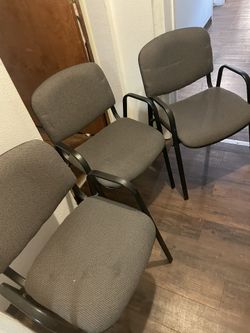 3 Office Chairs