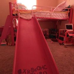 Twin Bed  Frame With Slide Clean No Mattress $100.00