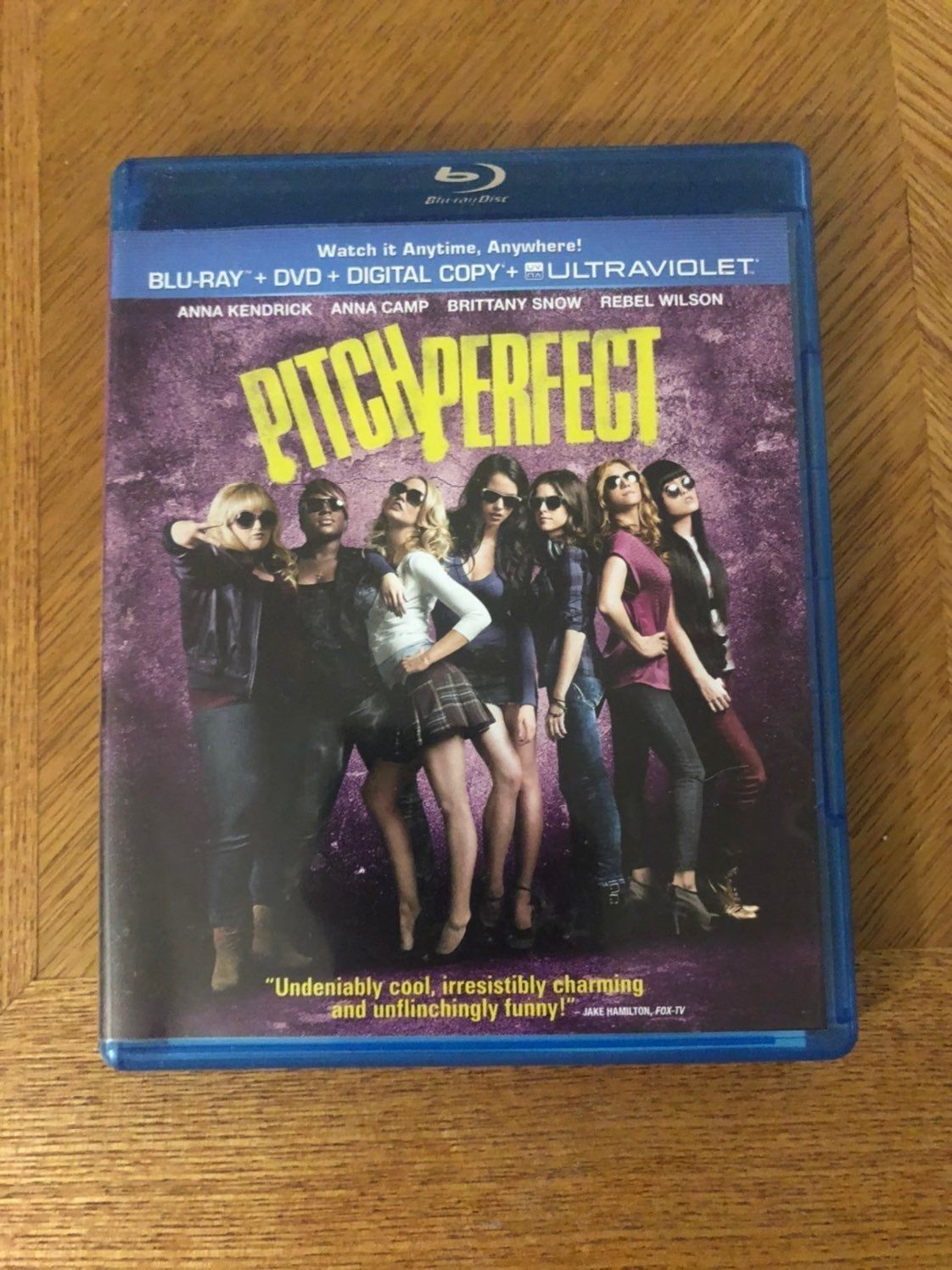 Pitch Perfect Blu Ray DVD musical Anna Kendrick Rebel Wilson Brittany Snow movie