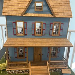 WOODEN PLAYHOUSE DOLL